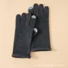 Guantes 100% Cachemir para Hombres y Mujeres, Cálidos Guantes de Invierno Tejidos de Cachemir Puro Sin Dedos, Guantes de Cachemir de Cinco Dedos para Exportación