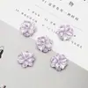 Resina flor de crisantemo pequeña arrugada liga para el pelo pendientes materiales diy hecho a mano banda elástica para el pelo pendientes pasadores accesorios para el pelo