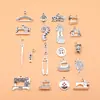 20 Kits de Costura y Tejido, Kit de Accesorios de Botones de Hierro para Máquina de Coser, 20 Estilos, 1 Cada Uno, alrededor de 28 g por Kit