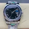Aliexpress Laojia Azúcar Negro Hielo Serie Dd Semana Esfera con Números Romanos Reloj Mecánico Automático para Hombre