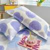 Par de Fundas de Almohada de Algodón Puro, Fundas de Almohada de Algodón Puro para el Hogar de Niños Funda Individual para Relleno de Almohada 48X74Cm Individual Verano 2