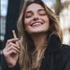 Pendente Inalador de Aço Inoxidável Banhado a Ouro Europeu e Americano Transfronteiriço Moda Meditação Mindfulness Substituição Personalizada Óleo Essencial Cessação do Tabagismo