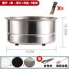 Horno de barbacoa desechable horno de carbón para exteriores horno portátil para el hogar bandeja para hornear estufa mesa de té parrilla pequeña de barbacoa camping
