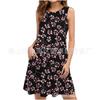 Punto 2025 Venta Caliente Transfronteriza Amazon Ropa de Mujer Popular Europea y Americana Estampada Cubre Playa Vestido Holgado