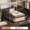Estante de Almacenamiento de Archivos Organizador de Escritorio de Oficina Estante Clasificador de Documentos A4 Clasificación por Tema Estantería de Libros Multicapa