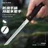 Pequeño acorazado M390 espejo mango ABS camping al aire libre picnic pesca cuchillo de fruta equipo de camping cuchillo para el hogar