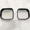 21 protetor de chuva para retrovisor de cachorro grande modificado refletor ABS sobrancelha de chuva adequado para haver moldura de retrovisor traseiro de cachorro grande Y