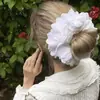 Nuevo Diseño Coreano de Nicho Hecho a Mano Encaje Plisado Encaje Banda para el Cabello Doble Capa Intestino Grande para el Cabello Accesorios para el Cabello