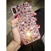 Aplicable a funda para teléfono móvil Apple 15ProMax lujo diamante completo iPhone14plus/14/14/12 Pedrería todo incluido