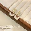 Pendientes de gota de aceite de estilo coreano, sencillos, modernos y con un gran valor de belleza, largos, exquisitos y con un temperamento que combina con todo, pendientes distintivos para mujer.