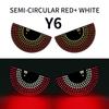 Nuevo producto: luces decorativas LED para coche, ojos de ángel modificados, ojos de demonio, luces de ambiente para coche, luces de expresión para ventana trasera.
