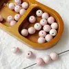 Tongqu Japonês Cerâmica Doces Feijões Coloridos Contas Redondas DIY Feito à Mão Frisado Pulseira Colar Brincos Material Acessórios