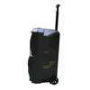 Altavoz con asa extensible de 8 pulgadas para exteriores, luz LED, BT-2079, audio Bluetooth inalámbrico con asa extensible, alta potencia