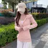 Moletom Cinza com Capuz Feminino Estilo Primavera e Outono 2026 Novo Primavera Outono Inverno Plus Veludo Cardigan Esportivo Slim Fit Ombro Normal Jaqueta