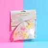 Yadsheng 8809 simples renda design impermeável touca de chuveiro mulheres PE adulto banho banheiro chuveiro cap set Venda por atacado