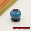 Maçaneta Colorida Antiga de Liga de Metal para Porta de Armário Dopamina Furo Único Redonda para Gaveta de Armário Porta de Guarda-Roupa