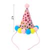 Amazon caliente decoración fiesta de cumpleaños mascota toalla triangular cumpleaños perro toalla saliva HB juguete para perro hueso