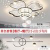 Lámpara de araña creativa con diseño de estrellas para sala de estar, lámpara de techo elegante de lujo para comedor, dormitorio, paquete combinado 2023, nuevo