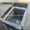 Mesa de Drenaje de Doble Tina Comercial Fregadero de Acero Inoxidable Gabinete de Fregadero Fregadero Doble Estrella Lavabo Mesa de Operaciones