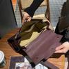 Bolsa Feminina de Couro Bovino Transfronteiriça Bolsa Tote Bolsa Feminina de Couro Genuíno Bolsa Transversal Grande Capacidade Bolsa de Mão de Couro Genuíno Bolsa de Ombro de Luxo