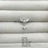 Hengguang Acero de Titanio 316L Stud para Cartílago del Oído Pendientes Colgantes de Estrella de Cinco Puntas Ala Joyería Versátil para Perforaciones Accesorios para el Cuidado del Oído