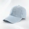 Promoção Quente Boné de Baseball de Sarja Lavada Vintage Logo Personalizado Circunferência da Cabeça Grande Aba Macia Aba Reta Chapéu Casual Versátil Chapéu de Sol