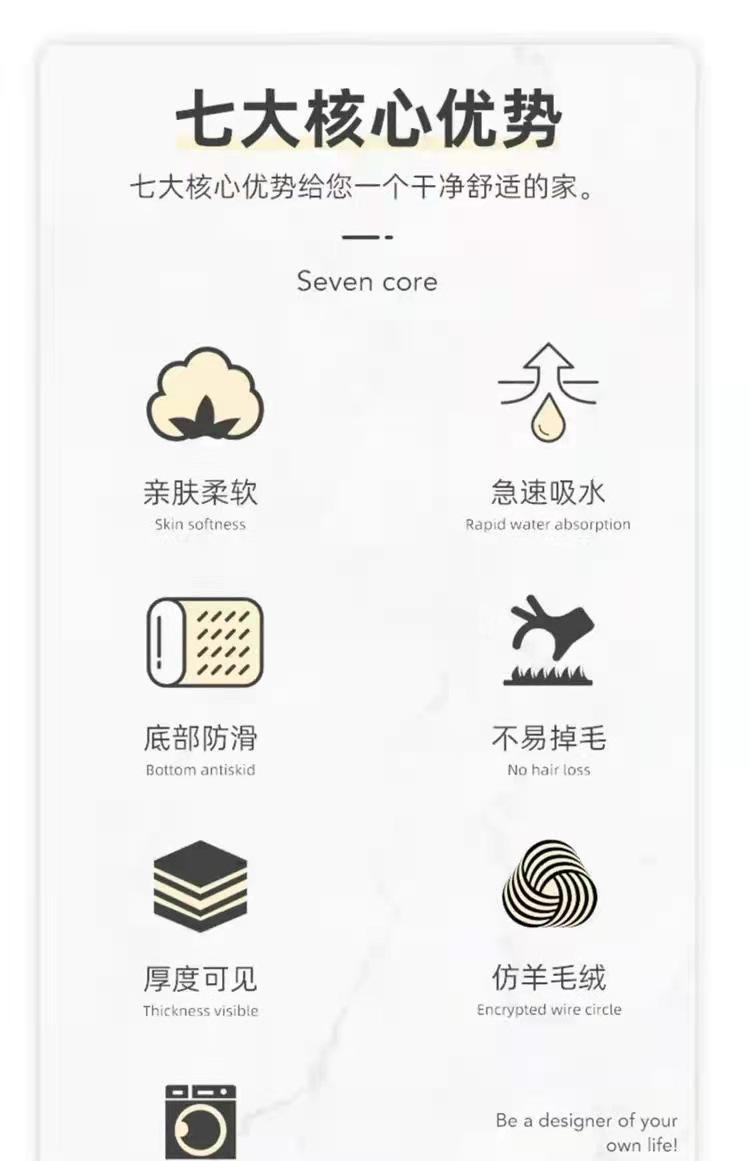 仿羊绒7大核心