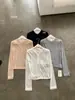 Liquidação, Sem Trocas ou Devoluções, Camiseta de Manga Longa com Renda para Mulheres, Novo Design Verão 2026, Estilo Puro e Sedutor, Corte Justo, Leve