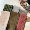Bufanda Artística de Lino con Lunares Vintage para Mujer, Cinta Versátil de Nicho Estilo Coreano, Bufanda Delgada para el Cuello con un Toque de Lujo