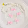 2cm Ultra-Pequeño Lazo Accesorios para el Cabello de Niños Accesorios Decorativos para Mascotas Trenzados Accesorios Hechos a Mano Encaje para Leggings