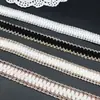 Acessórios de Fita Dourada e Prateada de 2cm Barra de Renda Decorativa Vestido Coreano Fita Tecida Renda Atacado