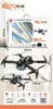 Aeronave de controle remoto super grande UAV câmera aérea 4K HD aeronave profissional helicóptero infantil brinquedo para estudante do ensino fundamental