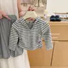 ¡Xian Ning Qi, moderno y sin esfuerzo chic! Diseño original para bebés niñas: conjunto de dos piezas de otoño con top y pantalones de campana