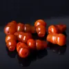 Accesorios de Joyería de Ágata Roja, Cuentas para la Cintura, Cuentas de Nube Trasera, Conectores de Tres Vías, Accesorios para Pulseras, Venta al por Mayor de Cuentas Sueltas de Ágata Roja