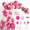 Conjunto Popular de Corrente de Balões da Amazon, Conjunto de Balões para Decoração de Feriados, Balões de Látex, Arcos para Decoração de Casamentos Atacado