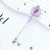 Clipe Rotativo Retrátil Fivela de Puxar Fácil Chaveiro de Contas DIY Fivela Retrátil Crachá de Enfermeira Cartão de Identidade Fivela de Cordão Retrátil de Puxar Fácil