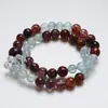 Pulsera de Cristal Natural Ágata Roja Flujo de Agua Otoñal para Mujer, Diseño de Moda, Pulsera de Lujo Ligero al por Mayor