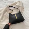 Bolso texturizado de nicho estilo francés para mujer, nuevo bolso de verano 2026 de color sólido de PU para el hombro, bolso cruzado de moda para el trabajo