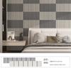 Tira de Rejilla Espina de Pescado Esquina de Pared Engrosada Esponja para escurrir Pared Interior Mesita de Noche Anticolisión Pegatinas Suaves Pegatinas de Pared Pegatinas Decorativas para Pared de Fondo