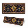 Alfombrilla de Ratón Antideslizante Retro Persa Más Popular de Amazon, Alfombrilla Extra Grande Resistente a Manchas para Teclado de Computadora, Alfombrilla con Bordes Reforzados para Envío Directo