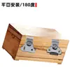 Caja de Herramientas con Cerradura de Mariposa Engrosada Hebilla de Cierre Giratorio Broche de Presión Accesorios para Maleta de Aviación Hebilla de Ferretería Caja de Madera Hebilla de Caja