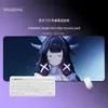 Columbina Alfombrilla de Ratón Extra Grande Esterilla de Escritorio Engrosada Chica de la Luna Anime Bidimensional Juego Alfombrilla de Ratón para Computadora