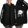 Suéter con capucha estampado de Cazador a Tiempo Completo de Anime HUNTER x HUNTER Venta Caliente Transfronteriza Cardigan Holgado Casual