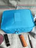 Bolsa de Tocador Impermeable Estilo Coreano de Tela Oxford, Bolsa de Maquillaje de Viaje Portátil de Doble Capa para Mujer