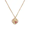 Pendientes Rotatorios de Trébol de Cuatro Hojas con Circonita de Lujo Ligero Estilo Francés, Exquisitos y Modernos, Versátiles con un Toque de Alta Gama, Cadena Súper Brillante para Clavícula para Mujer