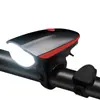Luz de Bocina para Bicicleta, Paseos Nocturnos, Carga, Luz Fuerte, Faro Súper Brillante, Ciclismo, Timbre para Niños, Accesorios Universales
