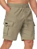 Pantalones Cortos de Verano para Hombre Estilo Americano High Street Holgados Hip-Hop Modernos de Cinco Puntos, Pierna Recta, Frescos y Elegantes, Versátiles Pantalones Cortos Deportivos