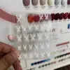 Red de Internet Mariposa Aurora Deseo Puro Patrón de Viento Adhesivo Relieve Tridimensional Pegatina para Uñas Decoración de Uñas