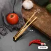 Pinzas para Palillos de Acero Inoxidable 304 Pinzas para Barbacoa Estilo Japonés Pinzas para Barbacoa Extra Largas Pinzas para Buffet Pinzas para Bistec Pinzas para Alimentos Dentadas