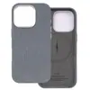 Adequado para iPhone 16 Capa de Celular de Tecido Nano-Magnético de Alta Qualidade Apple 15Pro Estrutura de Metal Capa Protetora Magnética